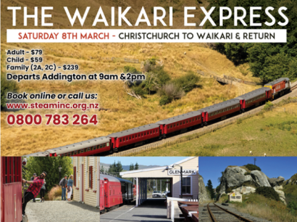 Steam Incorporated - The Waikari Express